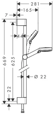 Produktbild von Hansgrohe Crometta