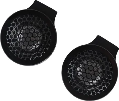 Image de 2 haut-parleurs audio de 2,5 cm, tweeter à dôme, musique stéréo, haute sensibilité pour système de voiture