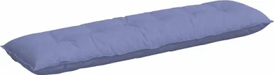 Immagine prodotto di vidaXL Cuscino schiena jeans blu 180 x 19 x 50 cm tessuto