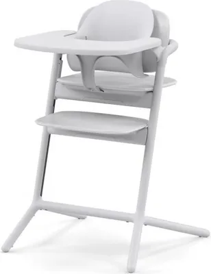 Produktbild von CYBEX LEMO 2 Hochstuhl 3-in-1 Set, Höhenverstellbar, Tiefenverstellbar, Inklusive Baby Set und Tablett, Weiß