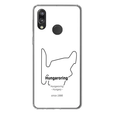 Produktbild von MuchoWow® Handyhülle Schutzhülle Hülle für Huawei P20 Lite (2020) F1 - Ungarn - Rennstrecke Silikon Softcase Handy Hülle - Kartenhalter