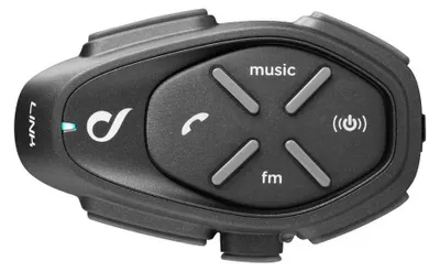 Produktbild von Interphone Cellularline Link Intercom Schwarz  Schwarz One Size