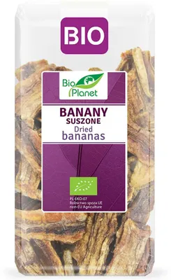 BANANY SUSZONE BIO 400 g - BIO PLANET