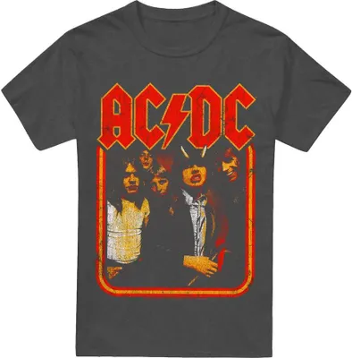 Produktbild von AC/DC - T-Shirt für Herren/Damen Uni TV17415 (XXL) (Holzkohle)