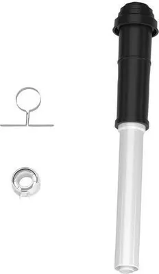Obrázok produktu pre BOSCH výfukové príslušenstvo FC-Set60-C33x (horná) základná sada C33x, čierna, d:60/100mm