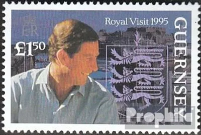 Produktbild von Briefmarken GB - Guernsey 1995 Mi 677 (kompl.Ausg.) postfrisch Charles