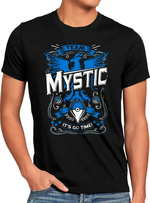 Produktbild von BaumwolleCloud Let's Go Mystic Herren T-Shirt monster game online