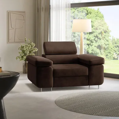 Produktbild von Masseno Polstersessel CALVO M, Loungesessel ergonomisch,  Braun