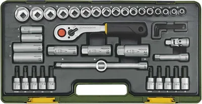 Produktbild von Proxxon Industrial Bit set Metric 3/8 (10 mm) 47-piece 23282