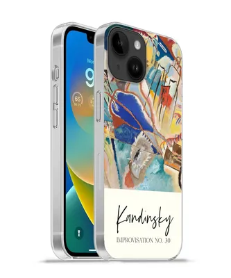 Produktbild von MuchoWow® Handyhülle Schutzhülle Hülle für Apple iPhone 14 - Softcase Improvisation Nr. 30 - Wassily Kandinsky - Kunst Silikon Softcase Handy Hülle - Mobiltelefonhülle