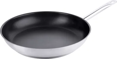 Produktbild von Antihaft-Bratpfanne, Pfanne, Edelstahl mit PTFE, Ø20-36 cm wählbar : 32 cm Variante: 32 cm