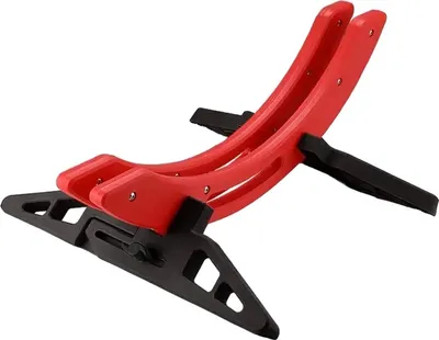 Obrázek produktu pro Stojan na údržbu jízdních kol, nastavitelná podpěra, prostorově úsporný design, červený