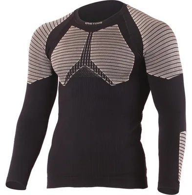 Produktbild von WEROLO Herren Wolle nahtloses Langarmshirt
