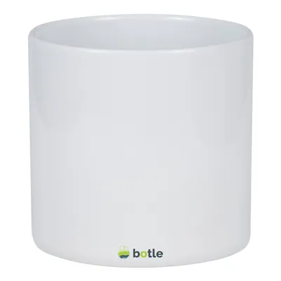 Obrázok produktu pre Keramický kvetináč Biely kvetináč s priemerom 20 cm