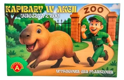 Zdjęcie produktu dla Gra Kapibary w Akcji Ucieczka z Zoo