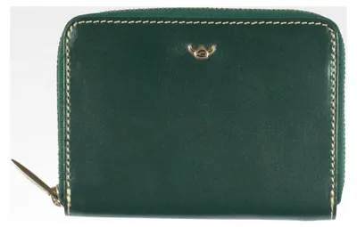 Produktbild von Leder Geldbörse Venezia Zipped Billfold Münzgeldbörse Grün