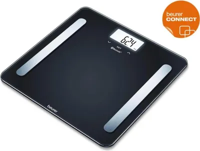 Produktbild von Beurer BF 600 Pure Diagnosewaage 180kg BMI Berechnung sw 748.03