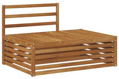 Produktbild von "im Sonderangebot" Outdoor Endsofa moderner Stil - Relaxliege - Balkonmöbel Terassenmöbel - Natur 115x83x73cm Massivholz Akazie - Gartensofas design 2026 405777