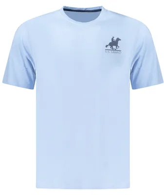 Immagine prodotto di Maglietta da uomo U.S. GRAND POLO azzurra AU02647_AZ4CIELO: Taglia - M Taglia: M