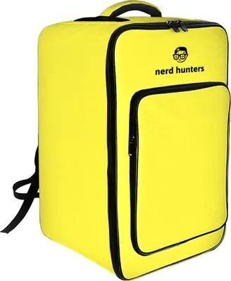 Image de Sac à dos jaune pour jeux de société de nerd hunters