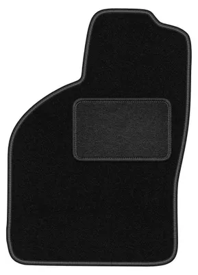 Productafbeelding van Velours bestuurdersmat voor Saab 9-3 I 1998-2002 (liftback/sedan) – zwart, op maat – Wielganizator LUX