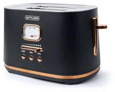 Produktbild von Muse MS-130 BC, 2 Scheibe(n), Schwarz, Messing, Edelstahl, Tasten, Niveau, 1000 W, 220 - 240 V