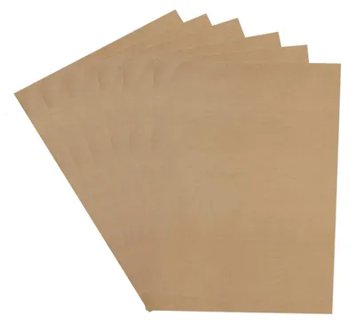 6 Teflon-Backmatten 30x40 cm, antihaft, wiederverwendbar