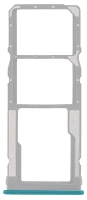 Produktbild von Sim Card Tray für Xiaomi Redmi Note 10 Blau Karten Halter Holder Ersatzteil