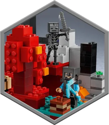 Image de LEGO Minecraft 21172 Portail détruit