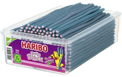 Produktbild von Haribo Balla Stixx Himbeere vegetarisch 150er