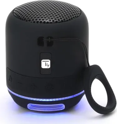 Obrázek produktu pro Techly Bluetooth reproduktor 5W TWS LED/MP3/MicroSD černý
