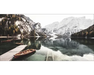 Produktbild von Giclée Leinwandbild Wildsee VIII 200x100 cm