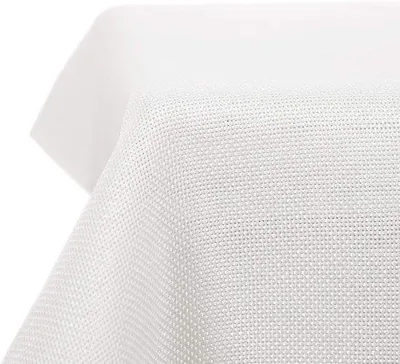 Obrázok produktu pre Vodoodpudivá obrus na stôl 178 x 132 cm, biela