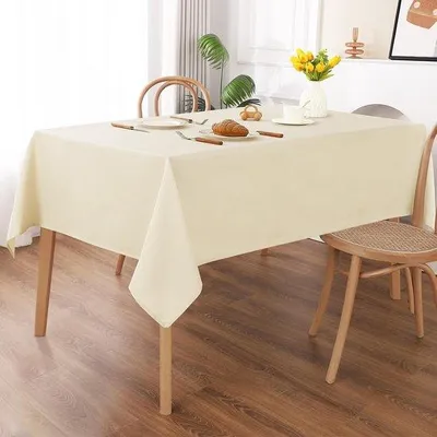 Obrázok produktu pre Elegantná béžová obrus 100 x 140 cm, vodoodpudivý