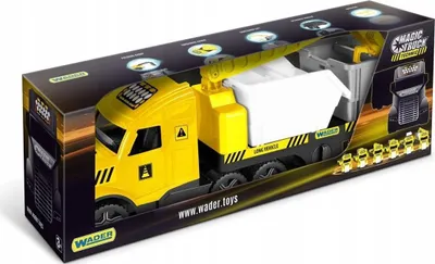 Produktbild von Magic Truck Technic Abschleppwagen mit Containern – WADER