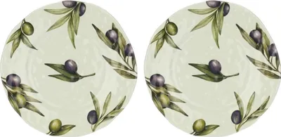 Zdjęcie produktu dla Rose&Tulipani Olyvia zestaw 2 talerzy 27 cm NPCU20161111P00