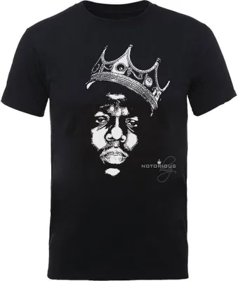 Image de Notorious B.I.G. - T-shirt pour homme/femme unie RO1886 (XL) (Noir)