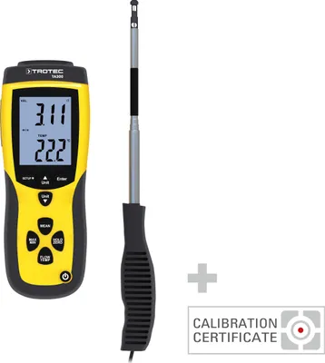 Produktbild von TROTEC TA300 Anemometer mit Teleskopsonde für präzise Messungen