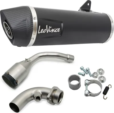 Produktbild von Leovince schalld leo compl nero sw