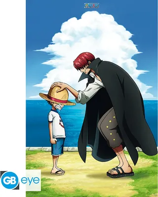 Produktbild von ONE PIECE - Poster Maxi 91.5x61 - Shanks & Luffy