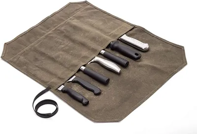 Immagine prodotto di Grembiule con 7 scomparti, realizzato in tessuto impermeabile, dimensioni 56 x 43 cm, ideale per la cucina