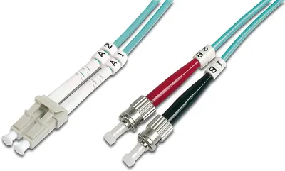 Image de DIGITUS DK-2531-03/3 Patchcable LWL, 2 x ST - LC-Duplex OM3, 3,0 m