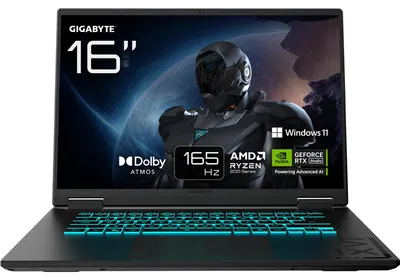 Immagine prodotto di Gigabyte Gaming A16 3WHK3DE894SH AMD Ryzen 7 260 - Notebook - 1.000 GB