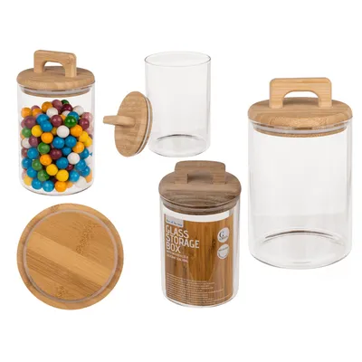 Produktbild von OOTB Glas-Vorratsdose für 940 ml ca. 10 x 14 cm