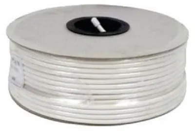 Image de Câble coaxial blanc 17VATC 100m - 310600 (NWB)