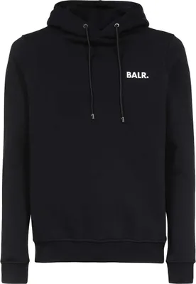 Produktbild von BALR. Brand Straight Hoodie Schwarz - Große XXL