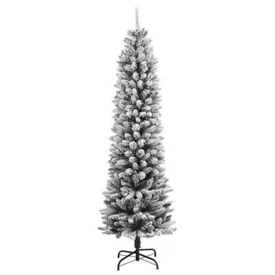 Obrázok produktu pre vidaXL Umelý vianočný stromček so snehom 300 LED diód 180 cm