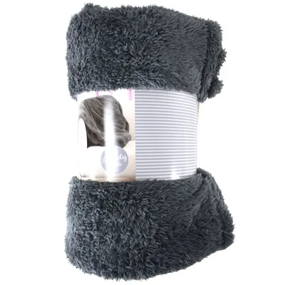 Produktbild von Kuschel- und Wohndecke in Teddy Fleece Optik 150 x 200cm flauschig