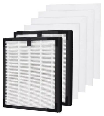 Ersatzfilter für Luftreiniger HY4866, 3-in-1 H13 HEPA + Aktivkohle, 2+4 Filter