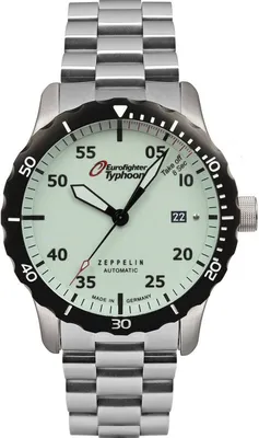 Produktbild von Zeppelin 7268M-5 Herren-Armbanduhr, Edelstahl-Gehäuse, Metall-Armband